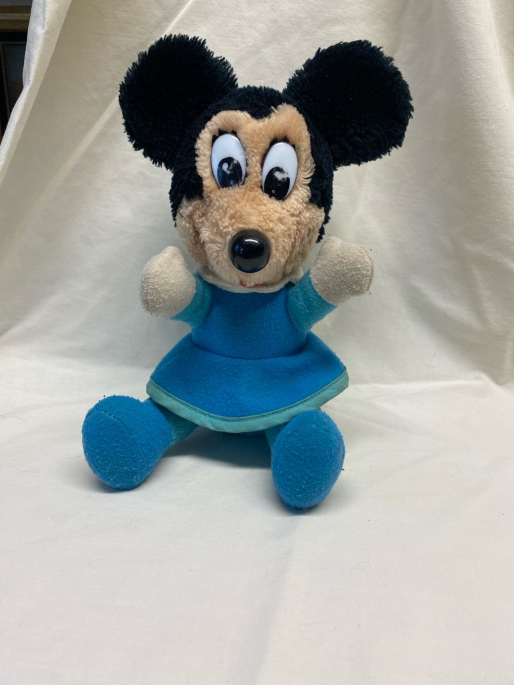 Vintage Walt Disneys Mickeys Christmas Carol Plush - Minnie Mouse